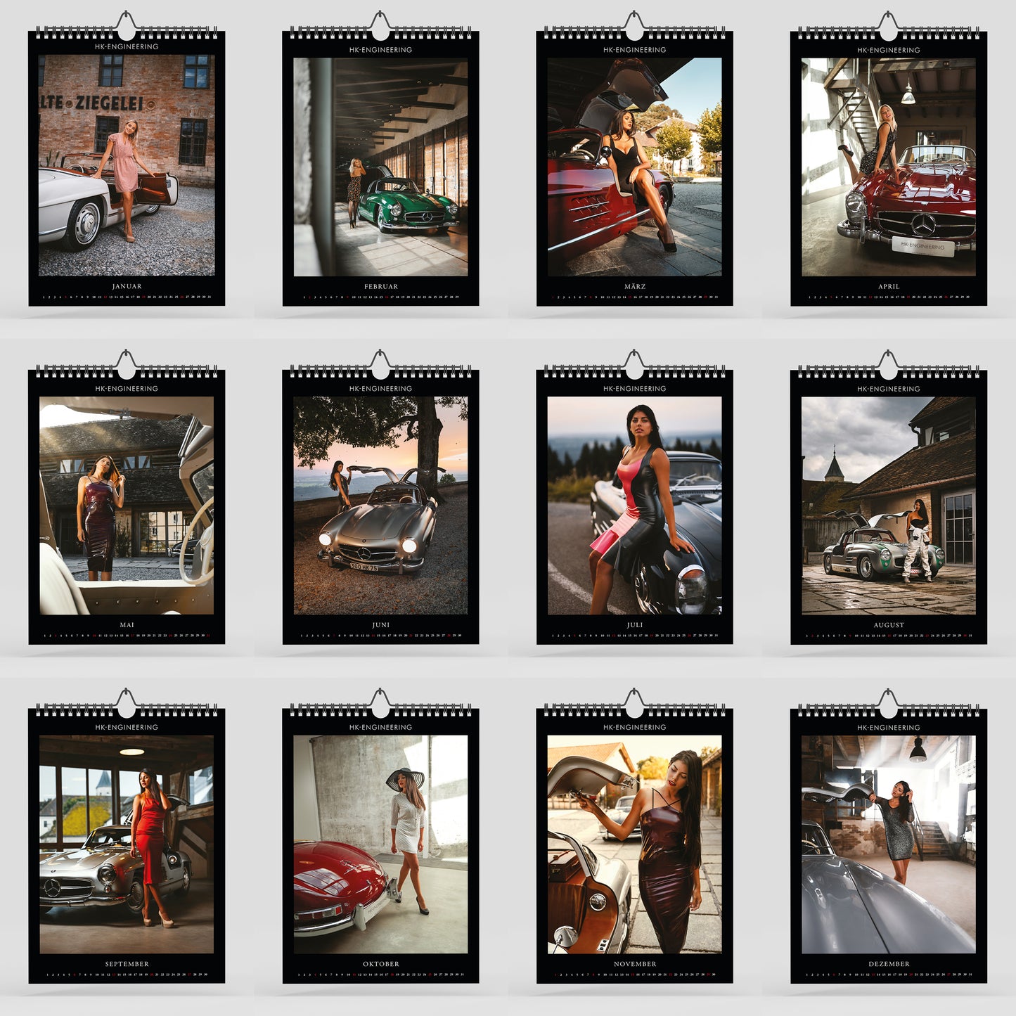 300 SL Calendar 2020